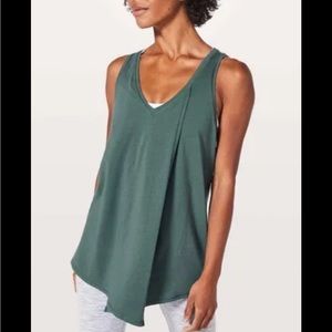 Lululemon asymmetrical cotton tank